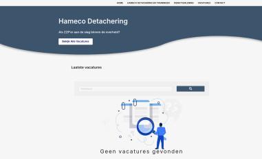Schermafbeelding van hameco-detachering.nl
