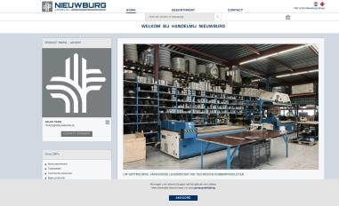 Schermafbeelding van handelmij-nieuwburg.nl