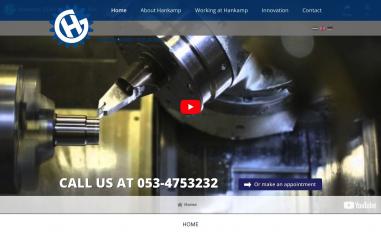 Schermafbeelding van hankamp.nl