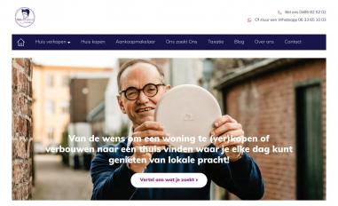 Schermafbeelding van hansdemakelaar.nl