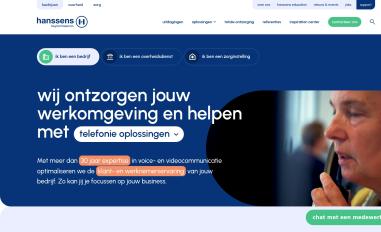 Schermafbeelding van hanssensbeyond.be