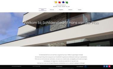 Schermafbeelding van hansvanderplas.nl