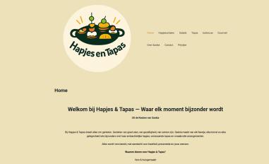 Schermafbeelding van hapjesentapas.nl