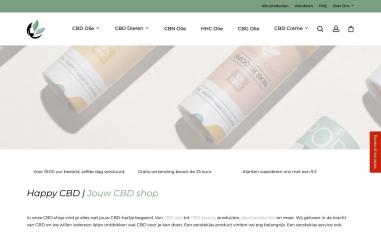 Schermafbeelding van happy-cbd.com