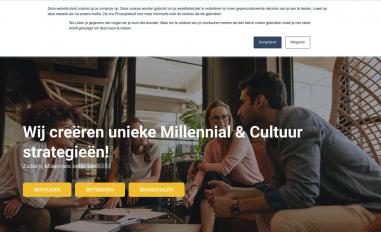 Schermafbeelding van happy-millennials.com