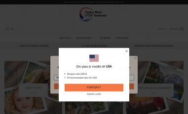 Schermafbeelding van happymalaefternummer.se