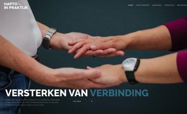 Schermafbeelding van hapto-in-praktijk.nl