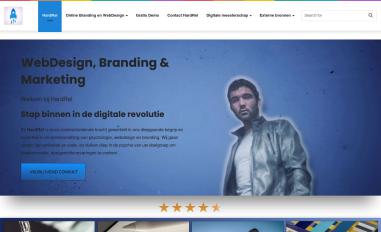 Schermafbeelding van hardrel.nl