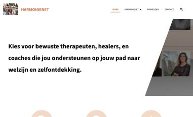 Schermafbeelding van harmonienet.nl