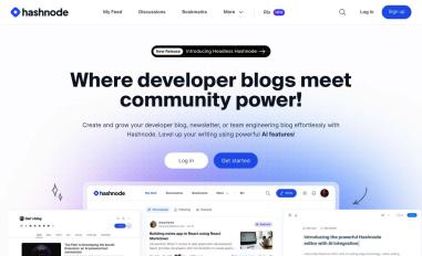 Schermafbeelding van hashnode.com