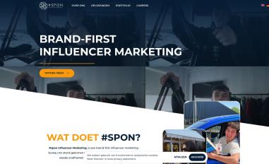 Schermafbeelding van hashtagspon.com