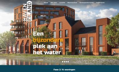 Schermafbeelding van haveneilandleeuwarden.nl