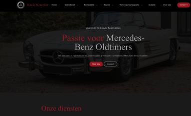 Schermafbeelding van havikmercedes.nl