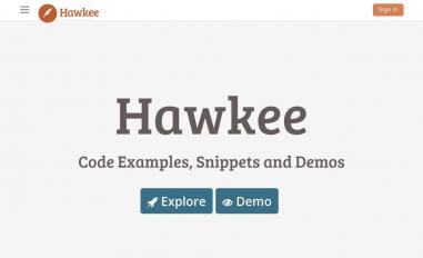Schermafbeelding van hawkee.com