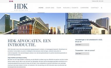 Schermafbeelding van hdkadvocaten.nl