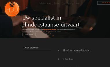 Schermafbeelding van hduitvaartzorg.nl