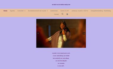 Schermafbeelding van healing-music.nl