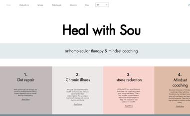 Schermafbeelding van healwithsou.com