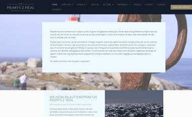 Schermafbeelding van hearts2heal.nl
