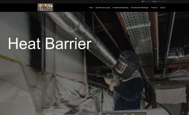 Schermafbeelding van heatbarrier.nl