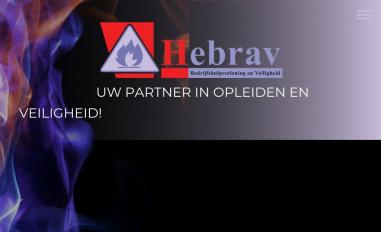 Schermafbeelding van hebrav.nl