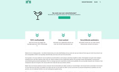 Schermafbeelding van heerlijkhuisjehuren.nl