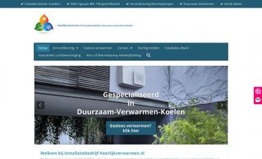 Schermafbeelding van heerlijkverwarmen.nl