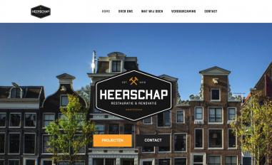 Schermafbeelding van heerschapaannemersbedrijf.nl