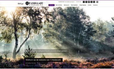 Schermafbeelding van heidecafe.nl