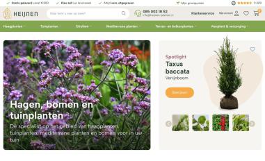 Schermafbeelding van heijnen-planten.nl