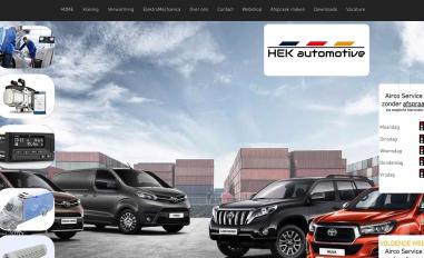 Schermafbeelding van hekbv.nl