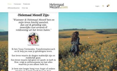 Schermafbeelding van helemaalmezelf.com