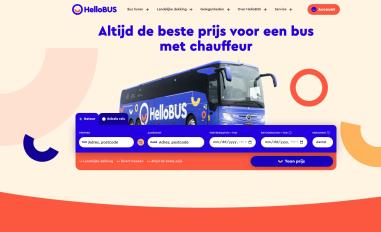Schermafbeelding van hellobus.nl