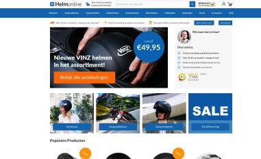Schermafbeelding van helmonline.nl