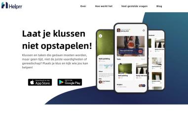 Schermafbeelding van helprr.nl