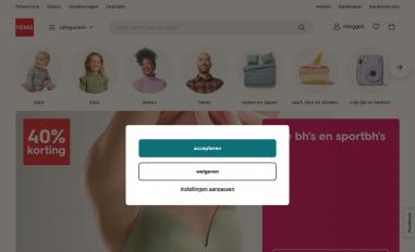 Schermafbeelding van hema.nl