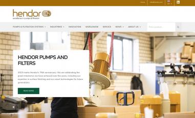 Schermafbeelding van hendor.com