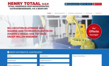 Schermafbeelding van henrytotaal.nl