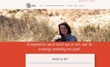 Schermafbeelding van heppiecoaching.nl