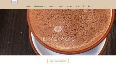 Schermafbeelding van herbalcacao.com
