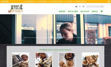 Schermafbeelding van herbsandspices.nl