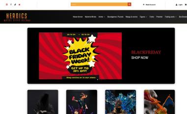Schermafbeelding van heroics.be