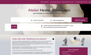 Schermafbeelding van hesterglasbergen.nl