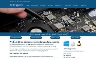 Schermafbeelding van het-kompjoetertje.nl