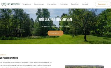Schermafbeelding van hetbovenveen.nl