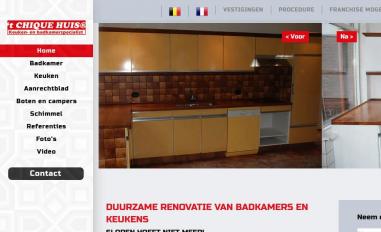 Schermafbeelding van hetchiquehuis.nl