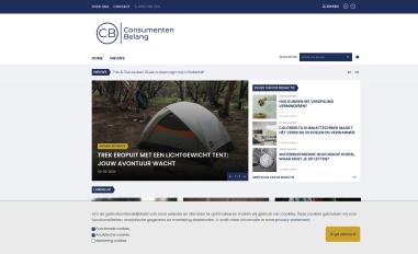 Schermafbeelding van hetconsumentenbelang.nl