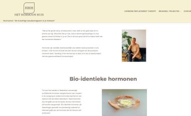 Schermafbeelding van hethormoonhuis.nl