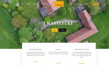 Schermafbeelding van hetkasteelke.com