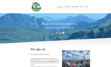 Schermafbeelding van hetreispaviljoen.nl